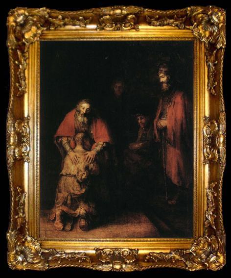 framed  Rembrandt van rijn Return of the Prodigal Son, ta009-2
